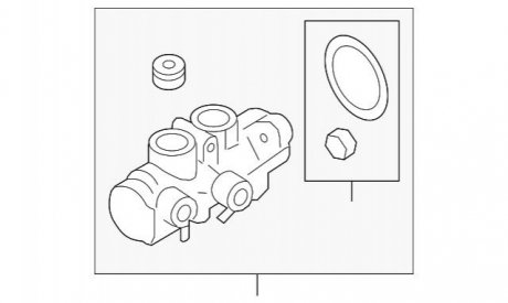 Главный цилиндр в сборе BMW 34336881095