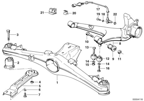 Датчик АБС BMW 34521155709