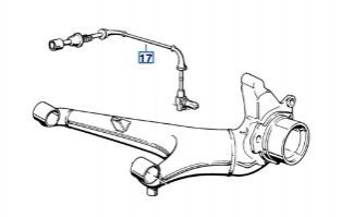 Датчик АБС BMW 34521155710