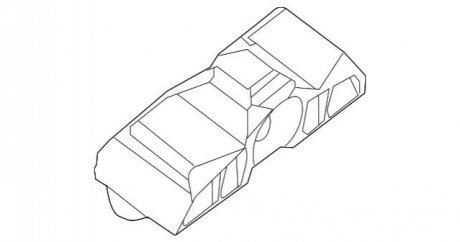 Электрон. блок RDC в колесе 433 МГц BMW 36106874830