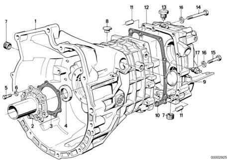 Уплотнение вала T99D00TW BMW 36318561711