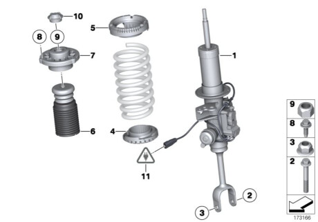 Оригинальная запчасть BMW 37116856984