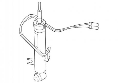 Амортизатор Л Зд BMW 37126794549