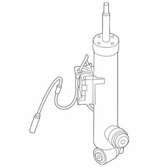 Амортизатор задний правый, 5 Gran Turismo (F07) 09-17 BMW 37126851140