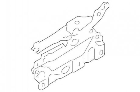 Петля капота права BMW 41007204555