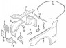 Крило переднє BMW 41007261461 (фото 3)