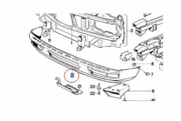 Панель передня BMW 41331922063