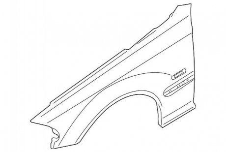 Крыло переднее BMW 41347065263