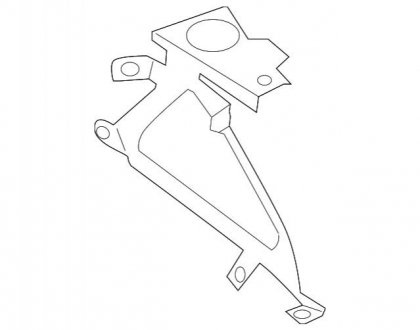 Кронштейн крила L F01 BMW 41357207185