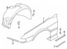 Крило переднє BMW 41358157625 (фото 3)