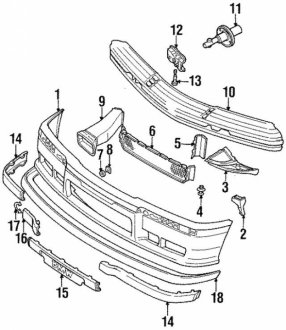 Планка захисна BMW 51112265637