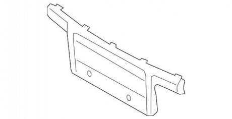 Облицовка бампера BMW 51112492210