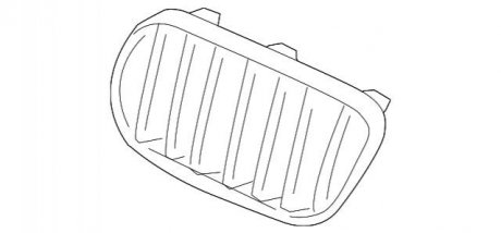 Решітка радіатора BMW 51113420089