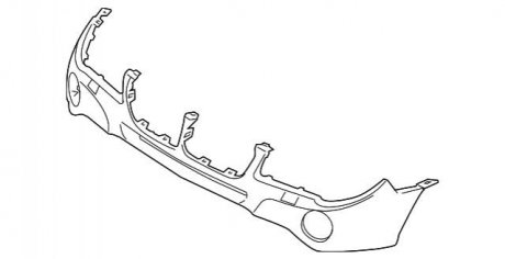 Бампер передній/задній BMW 51113423783