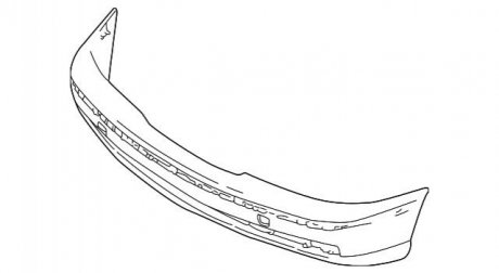 Бампер передній/задній BMW 51117005950