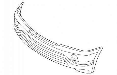 Бампер передний/задний BMW 51117027036