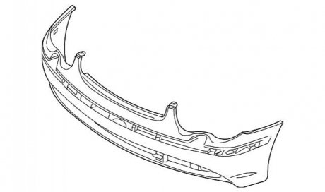 Бампер передній/задній BMW 51117042706 (фото 1)