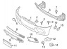 Решітка відкр Л X5M BMW 51117205577 (фото 3)