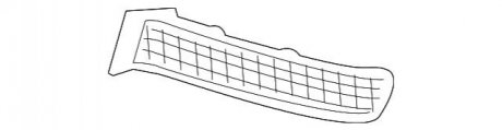 Решітка н/закрита Л BMW 51117295267
