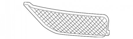 РЕШЕТКА ПД БАМПЕРА ПРАВАЯ BMW 51117303756