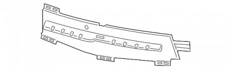 Крышка решетки П BMW 51117385264