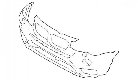 Бампер передній/задній BMW 51117389901