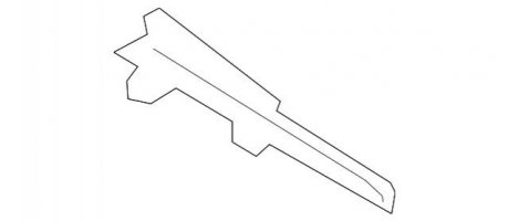 Кронштейн бампера Л G20 BMW 51117422227