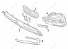 Решетка боковая закрытая П BMW 51117449688 (фото 4)