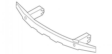 Кронштейн бампера BMW 51117451117