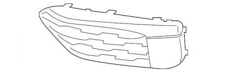 Внешняя решетка BMW 51117453982