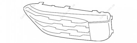 Внешняя решетка BMW 51117453990