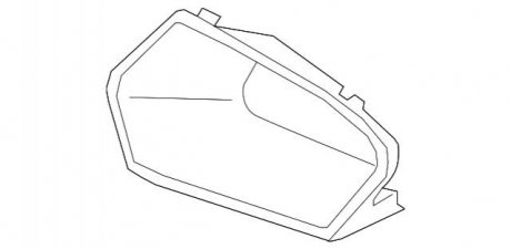 Накладка впускного сопла Л G20 BMW 51117471517