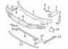 Планка захисна бампера BMW 51117480390 (фото 3)