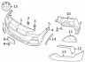 Оббивка бампера грунтована (США BMW 51117499465 (фото 4)