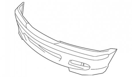 Бампер передній/задній BMW 51117893328