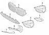 Решітка вентиляційна середня BMW 51117954220 (фото 3)