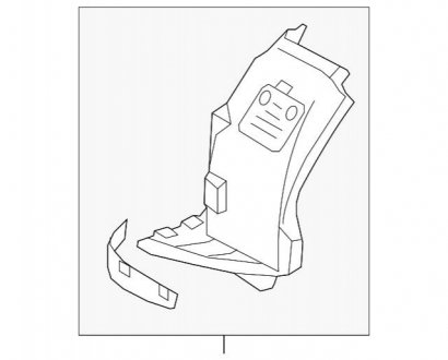 Подкрылок BMW 51118045962