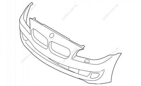 Бампер передній/задній BMW 51118048672