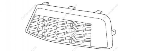 Решетка радиатора BMW 51118059889