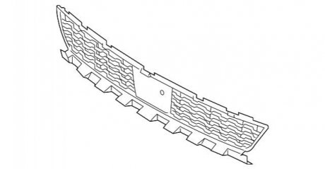 Нижняя решетка BMW 51118061123