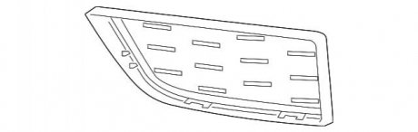 Кожух впуска пов. П BMW 51118064594