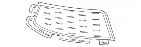 Облицювання бампера BMW 51118064965