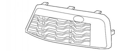 Решетка радиатора BMW 51118072775