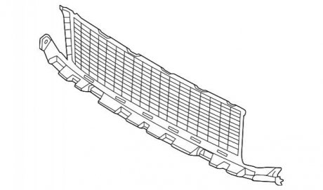 Нижняя решетка BMW 51118075893