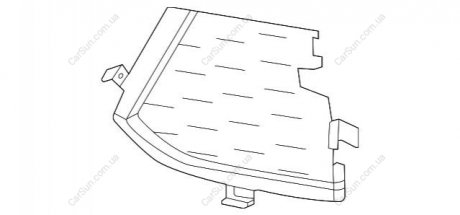 Накладка бампера BMW 51118092291