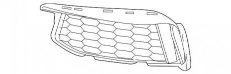 Зовнішня решітка BMW 51118098683