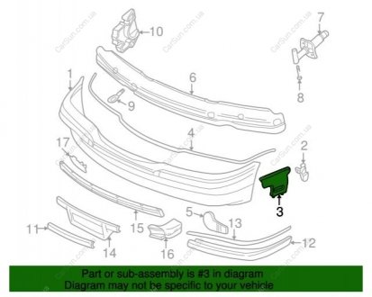 Кронштейн BMW 51118125307