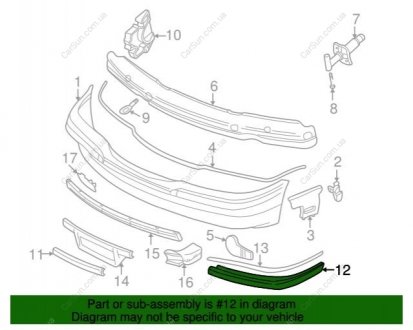 Фонарь указателя поворота BMW 51118170556