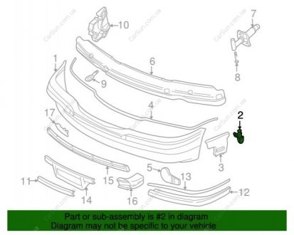 Опора E38 Л BMW 51118193157