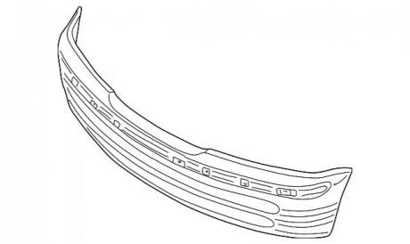 Бампер передній/задній BMW 51118195284